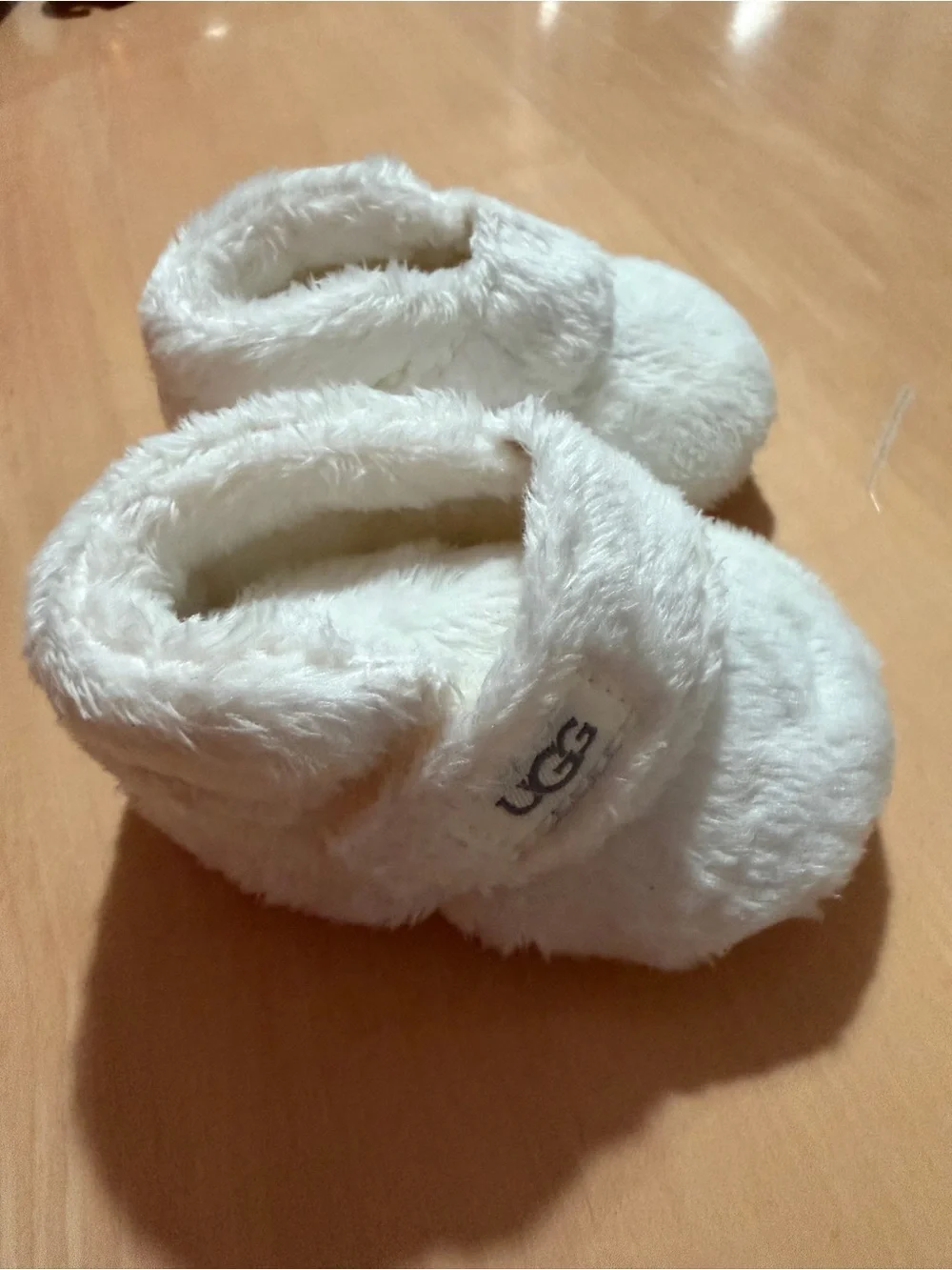 UGG Bixby Plush Baby Booties- 0/1